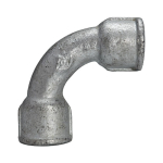 Elbow 90° long no.2 galvanised I/I Rp 1.1/2" ISO/EN G1