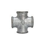 Cross piece no. 180 galvanised I/I/I/I Rp 1/2" ISO/EN C1