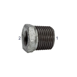 Rood. stuk nr. 241 gegalvaniseerd A/I R/Rp 1.1/2" x 1.1/4" ISO/EN N4