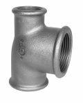 T-piece no. 130 galvanised I/I/I Rp 3/4" x 1/2" x 1/2" ISO/EN B1 Georg Fischer