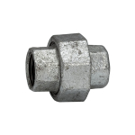 Screw connection no. 330 galvanised I/I Rp 1.1/4" flat sealing ISO/EN U1