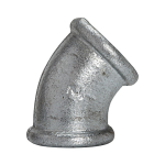 Angle 45° No.120 galvanised I/I Rp 2" ISO/EN A1/45°