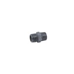 Dubbele nippel nr. 280 zwart A/A R 1/4" Staal ISO/EN N8