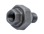 Fitting no. 341 black I/A Rp/R 1/2" conical sealing ISO/EN U12