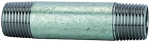 Pijp dubbele nippel zwart 3/4"x180 mm, naadloos