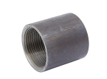 Socket black 1.1/4" ST 35.8 I seamless Ad approx. 48.3 with + tolerance, for G-thread, steel