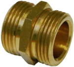 meas. double nipple 1"