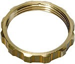 Paneelmoer M 30x1,5 messing