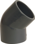 Lijmbevestigingshoek 45° 32 mm PVC-U