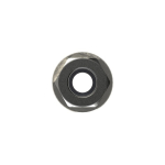 Straight screw-in connector AG 1/8" cyl. x SD8, L 25.4 mm, O-ring click-clock, nickel-plated brass