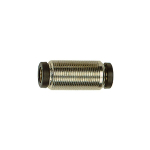 Connector, straight M15x1, SD8, L 35.7 mm click-clock, nickel-plated brass