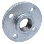 gegalvaniseerde draadflens DIN 2566 PN 10/16 1.1/2", DN40 Rst 37-2 D = 150 k = 110 mm