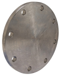 Blindflansch EN 1092-1 Typ 05 PN 6 DN 150 S235JRG2 ehemals DIN 2527 / RSt37.2