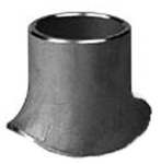 Zadelsteun, vergelijkbaar met DIN 2618 St 35.8.1 114,3 x 3,6 mm Korte versie