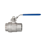 Roestvrijstalen kogelkraan Binnendraad 1", DN25, 2-delig volledige doorgang