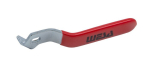 Handle lever for ball valve Galvanised steel 2" with plastic coating