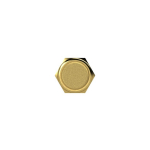 Silencer AG 1/2", 0-8 bar, max 250°C Sintered bronze / brass hexagon/thread