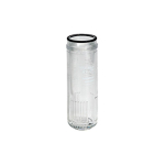 Polycarbonate container incl. O-ring (Fog oiler)