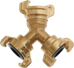 Branching pieces GEKAplus connections, internal, brass Karasto 334C