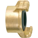 GEKA PLUS threaded piece IG 1", brass Karasto 40113
