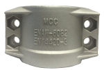 Klemschalen DN50 50x8 mm, klemming 63-67 mm EN 14420-3 (DIN2817), aluminium