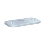 Cover plate DIN 3015 Part 1 Bg5 Galvanised steel Stauff DP-5-W3