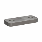 Afdekplaat DIN 3015 Deel 2 Bg5S gefosfateerd staal Stauff DPAL-5S-W2