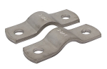 Pijpklemhelften DIN 3567 A DN20 26,9 mm, S 30x5 mm roestvast staal AISI 316L
