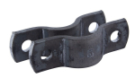 Rohrschellen-Hälften DIN 3567 A DN250 273,0 mm, S 60x8 mm schwarz