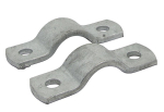 Rohrschellen-Hälften DIN 3567 A DN25 33,7 mm, S 30x5 mm verzinkt