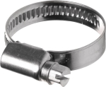 Schlauchschelle DIN 3017 60-80 mm, Band 12 mm, W5 1.4571/A4 Schneckengewinde