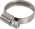 Schlauchschelle DIN 3017 130-150 mm, Band 12 mm, W5 1.4571/A4 Schneckengewinde