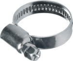 Slangklem DIN 3017 190-210 mm, scharnier 12 mm, W1 Wormdraad