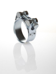 Scharnierpenklem DIN 3017 GBS 74-79 mm, W1 gegalvaniseerd staal Tape 25 mm, M 8, 1 stuk
