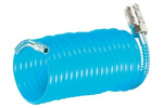Persluchtspiraalslang Dm. 6 mm L.5m 10bar scharnierend lager