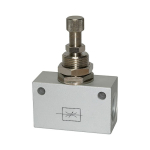 Drosselventil IG max 10 bar, 70°C Alu Blockform, Drosselfunktion