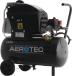 Mobile piston compressor 1.5 KW, 230V, 130 l/min, 8 bar Tank 24 l, Aerotec 220-24 FC