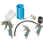 Perslucht accessoireset 7-delig bestaande uit: