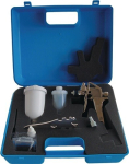 Paint spray gun set 7 pcs HVLP minipaint i.Suitcase EWO