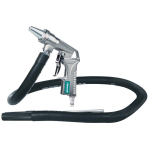SPS PRO zandstraalpistool voor korrelgroottes tot 0,8 mm externe tank, max 5-8 bar