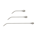 Extension nozzle 3.0 mm nozzle bore, L 250 mm curved Nickel-plated brass