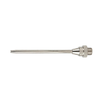 Extension nozzle 3.0 mm nozzle bore, L 150 mm straight Nickel-plated brass