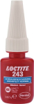 Medium-strength threadlocker 5 ml bottle in blister Loctite 243
