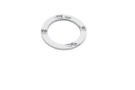 Hogedrukafdichting WS 102 17x24 mm, voor gas, HTB / DVGW voor platte d. Schroefverbinding 3/8"