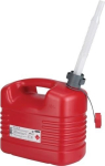 Brandstofjerrycan 10l rood HDPE TÜV-gecertificeerd Pressol