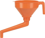 Kombitrichter mit Winkelrohr Inhalt 1,2 ltr. Dm. 160 mm Pressol No. 02 562