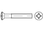 Draadschroef DIN 966-A2 M 2,5x6 mm roestvast staal