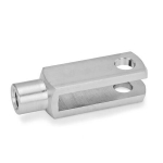 Clevis DIN stainless steel