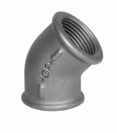 Angle 45° No.120 galvanised I/I Rp ISO/EN A1/45° Georg Fischer