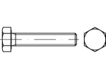 Hexagon head screw DIN 933-5.6 M 20x80 mm, galvanised